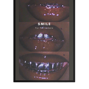 “Smile”Framed photo paper poster