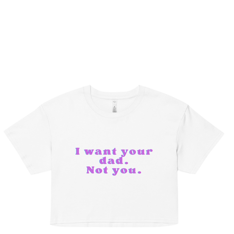 “Daddy’s girl”crop top