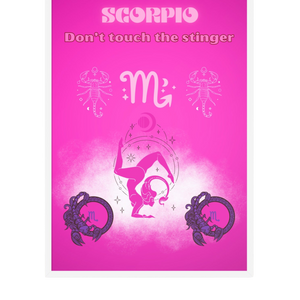 “Scorpio”Framed photo paper poster