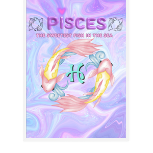 “Pisces”Framed photo paper poster