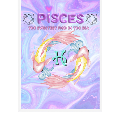 “Pisces”Framed photo paper poster