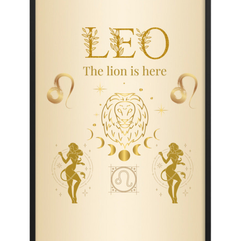 “Leo”Framed photo paper poster