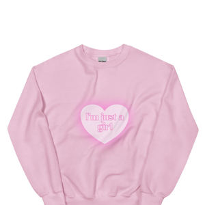 “Just a girl” Sweatshirt