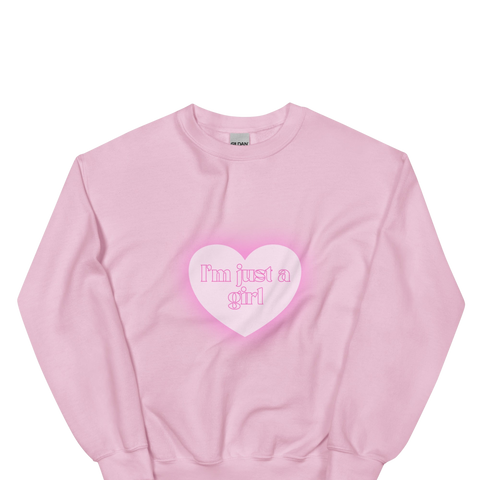 “Just a girl” Sweatshirt