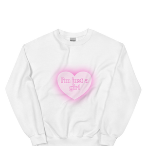 “Just a girl” Sweatshirt